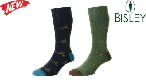 Socks pheasant navy L