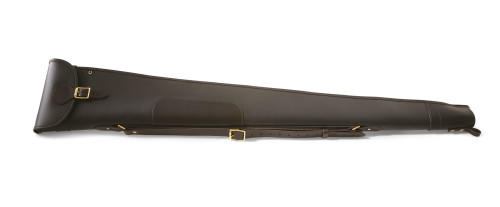 Croots Byland Leather slip Flap / Zip 32" Dark Havana