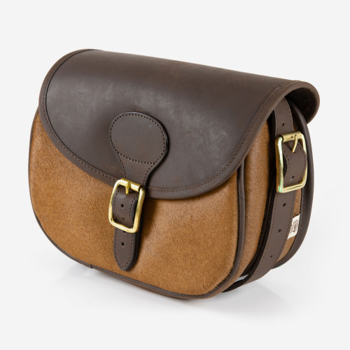 Cow Hide and Leather Cartridge Bag – 100 Shells Cow Hide and Leather Cartridge Bag – 100 Shells