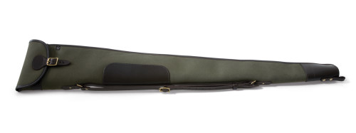 Croots Rosedale Canvas Shotgun slip Flap and Zip Green