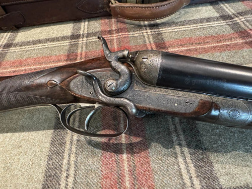 Holland & Holland Hammergun Side Lever Pigeon gun Bare in wood 12 gauge 12838