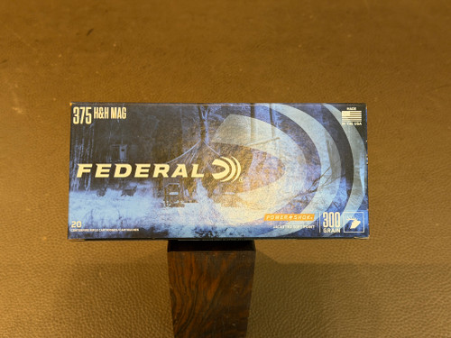 Federal PowerShok .375 H&H MAG 300gr Soft Point