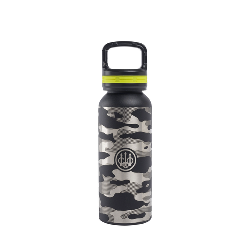 Beretta Water Bottle 16oz Black Camo