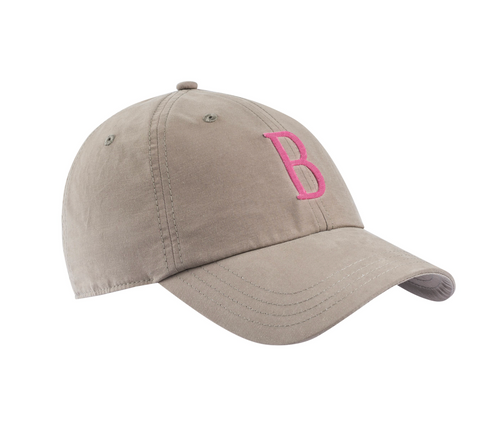 Big B Cap Grey & Pink