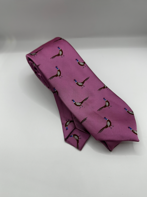 Taylor's Ties Pheasant Pink