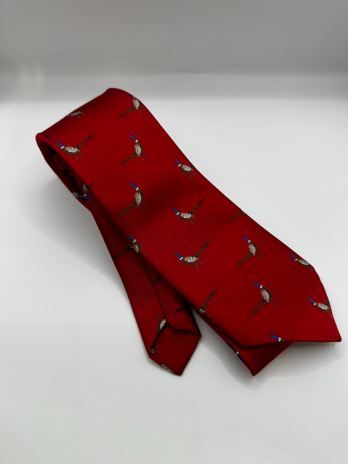 Taylor's Ties Pheasant Red