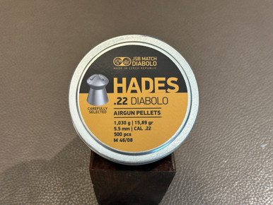 JSB Hades Diabolo .22, 500pc, 15.89gr - Stephen and Son Gunmakers Ltd