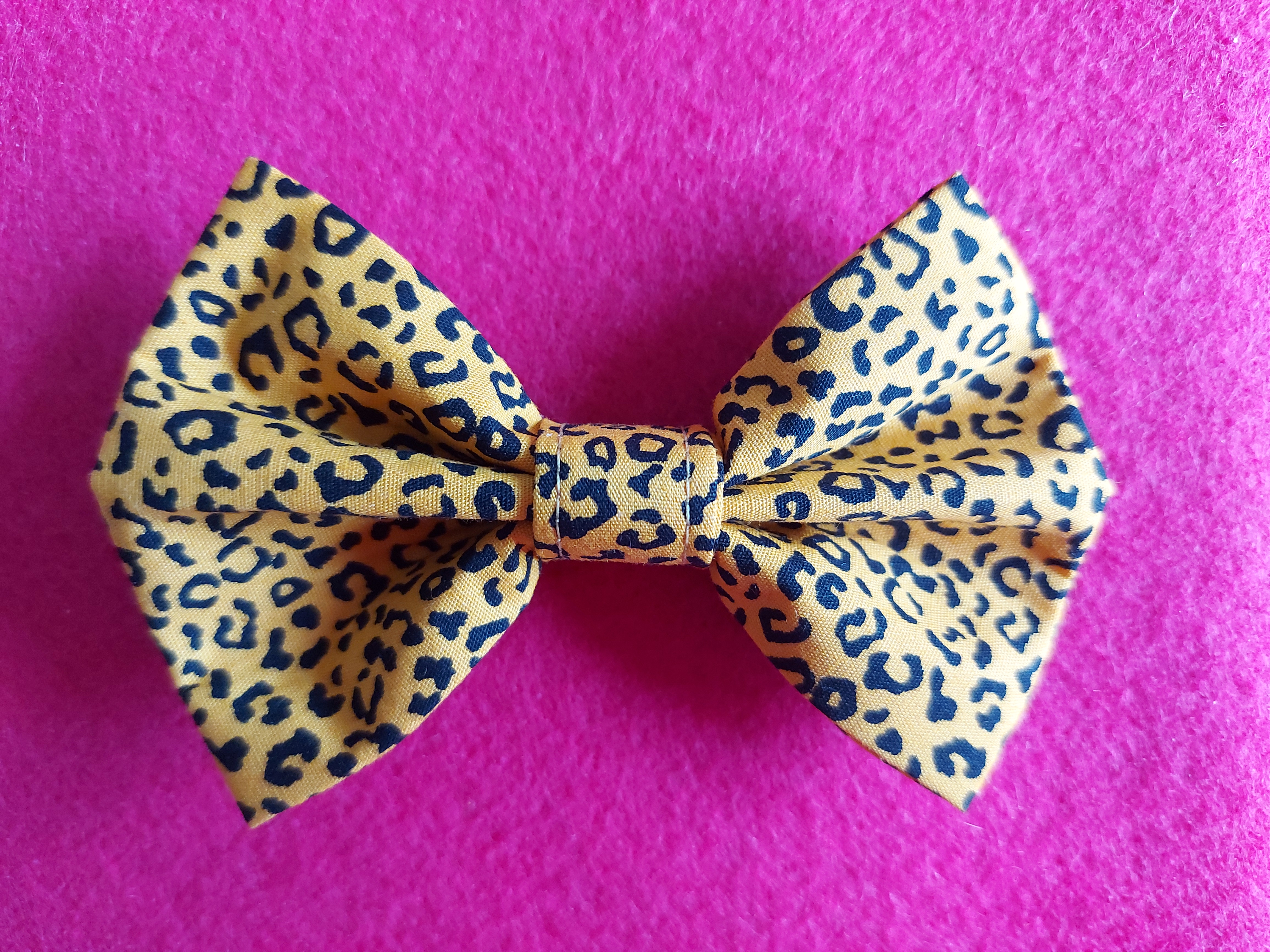 Leopard Bow Tie