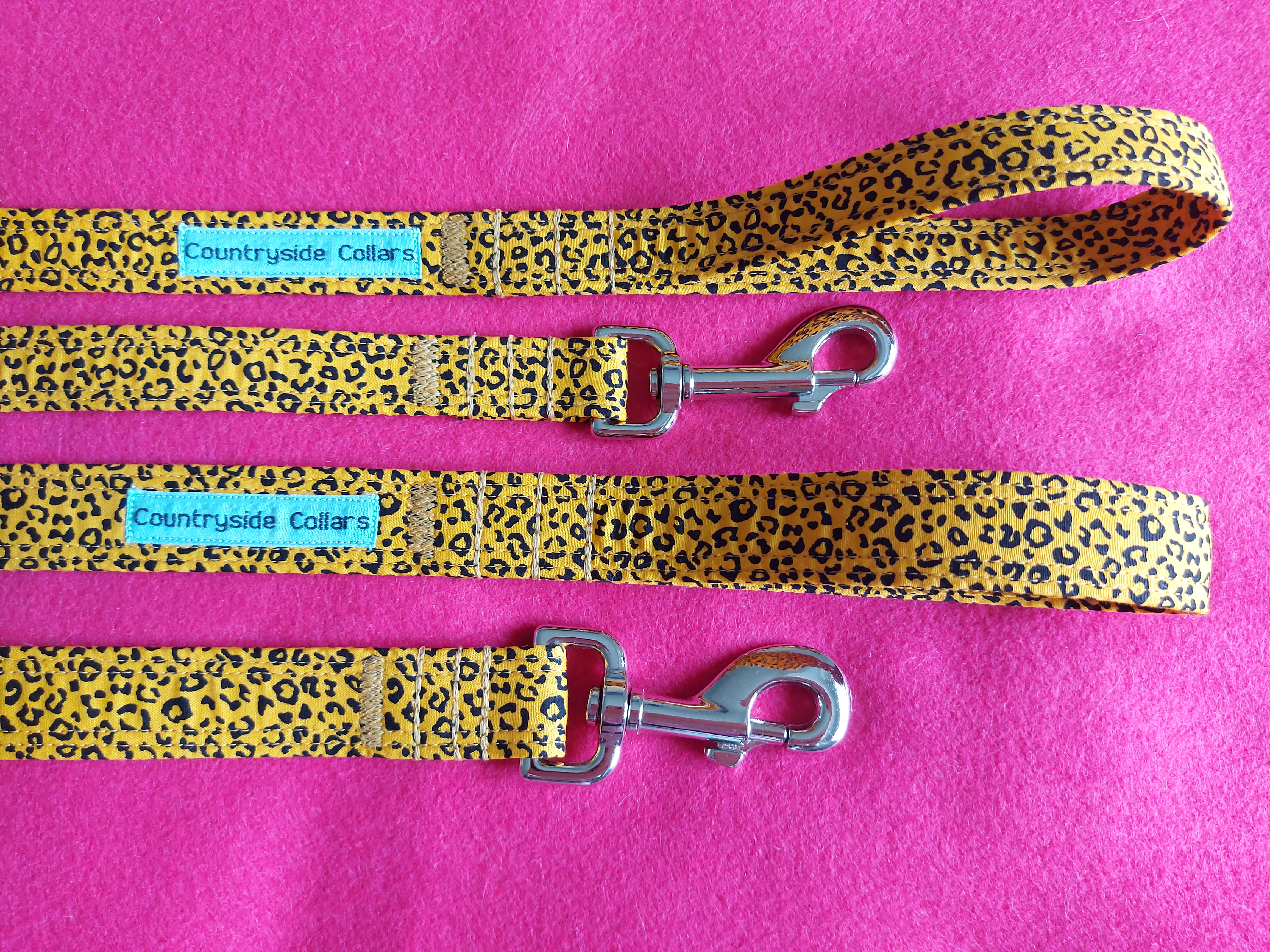 Gold Leopard Lead