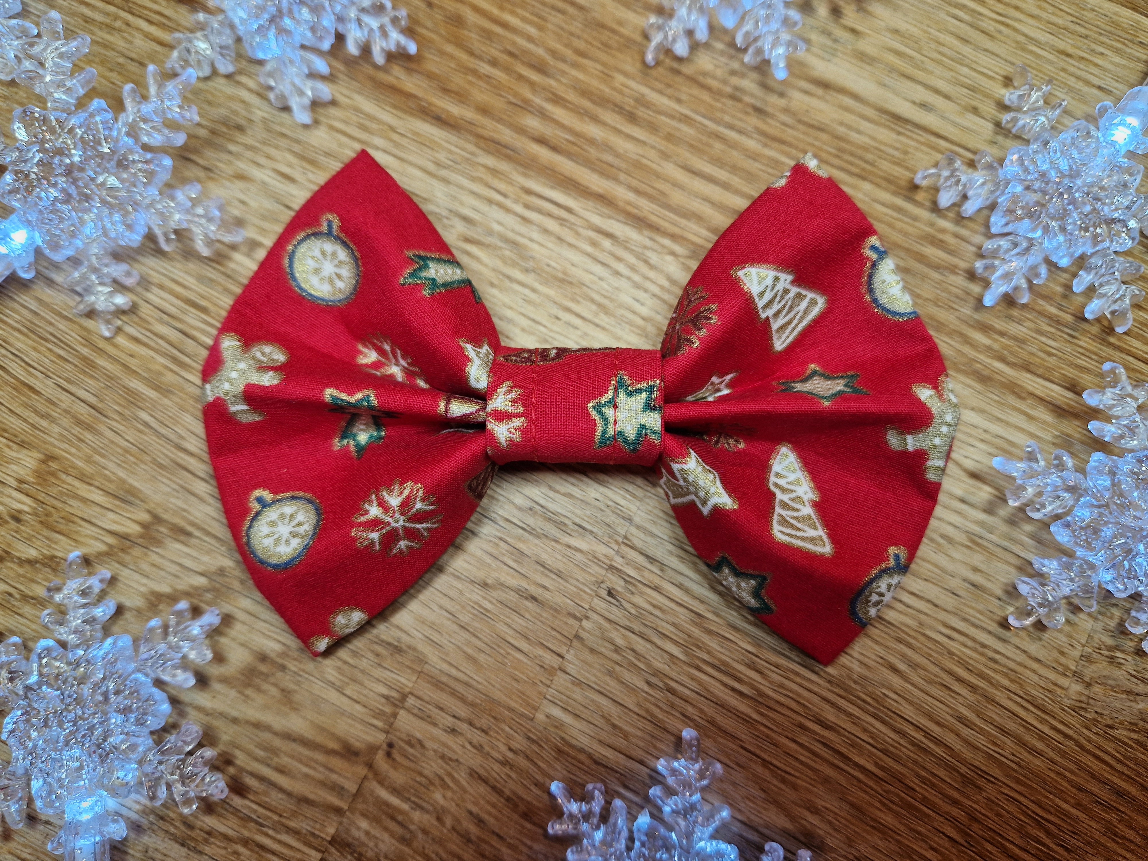 Red Xmas Bow Tie