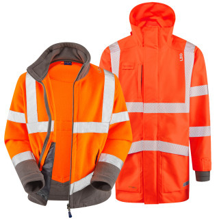 LEO Clovelly + Hartland 3-in-1 Anorak + Fleece Jacket