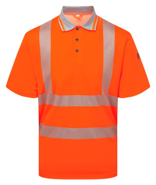 PULSAR® LFE924 LIFE Men's Hi-Vis Short Sleeve Polo Shirt