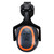 Portwest PW05 - HV Extreme Ear Defenders Orange High Clip-On Metal Free - SNR 28dB