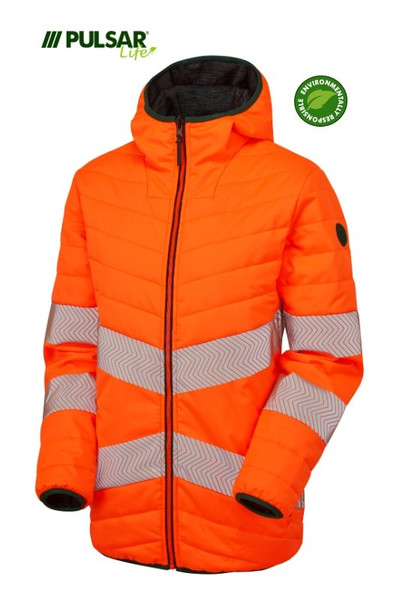PULSAR® LIFE Men's HV Orange Reversible Puffer Jacket