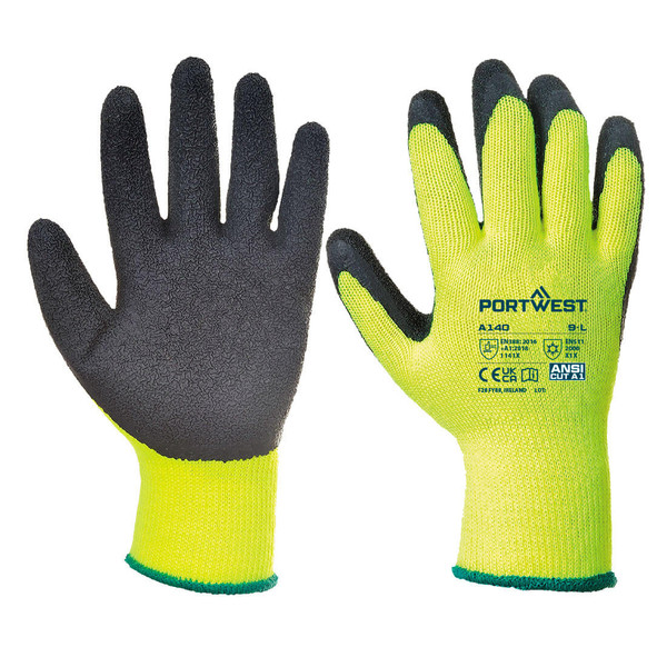 Portwest A140 - Cold 10 Latex Crinkle Glove