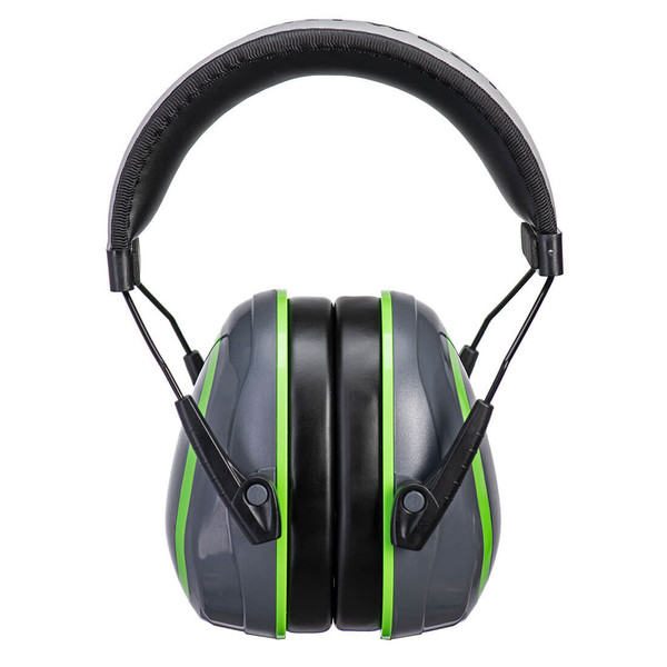 Portwest PW72 - HV Extreme Ear Defenders Green Low - 26dB