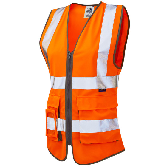 LEO LYNMOUTH EcoViz Womens Superior Waistcoat