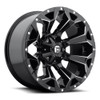 Set 4 18" Fuel D576 Assault 18x9 6x135 6x5.5 Gloss Black Milled Wheels 19mm Rims