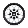 MSA Offroad Wheels M48 Portal Beadlock 15x6 4x137 Black Machine Black Wheel 15"