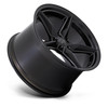 19" Foose 1PC F175 CF8 19x11 5x120 Matte Black Wheel 43mm Rim