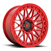Fuel 1PC D758 Trigger 17x9 6x5.5 Candy Red Wheel 17" -12mm Rim