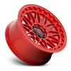 Fuel 1PC D758 Trigger 17x9 6x5.5 Candy Red Wheel 17" -12mm Rim
