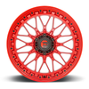 Fuel 1PC D758 Trigger 17x9 6x5.5 Candy Red Wheel 17" -12mm Rim