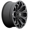 Set 4 18" Fuel D546 Assault 18x9 5x5.5 5x150 Matte Black Milled Wheels 1mm Rims