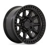 Black Rhino Calico 17x8.5 6x135 Matte Black Wheel 17" 0mm For Ford Lincoln Rim