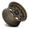 20x10 5x5.0 Matte Bronze Wheel Fuel 1PC D671 Tech Rim -18mm