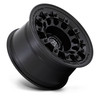 Set 4 Black Rhino Fuji 17x8 5x4.5 Matte Black Wheels 17" 38mm Rims