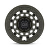 Black Rhino Fuji 17x8 6x5.5 Olive Drab Green Wheel 17" 20mm For Nissan Truck Rim