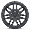 Set 4 Black Rhino Arches 18x8 5x4.25 Matte Black Wheels 18" 30mm Rims