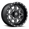 Fuel UTV D538 Maverick 15x10 4x156 Matte Black Milled Wheel 15" 0mm Rim