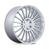 Status Venti 24x10 5x130 Gloss Silver Wheel 24" 35mm Rim