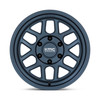 Set 4 KMC KM446 Mesa Forged Monoblock 17x8.5 6x5.5 Metallic Blue Wheel 17" -10mm