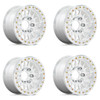 Set 4 KMC KM445 Impact Forged Beadlock 17x9 5x5.5 Raw Machined Wheels 17" -12mm