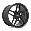 Cray Panthera 21x12 5x120 Semi Gloss Black Wheel 21" 52mm For Corvette Rim