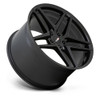 Set 4 Cray Panthera 20x10.5 5x4.75 Semi Gloss Black Wheels 20" 68mm Rims