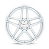 Set 4 Cray Panthera 19x9 5x4.75 Chrome Wheels 19" 50mm For Corvette Rims