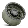 Black Rhino Abrams 17x8.5 6x5.5 Olive Drab Green Wheel 17" -18mm For Ford Toyota