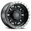 Black Rhino Abrams 18x9.5 6x5.5 Gun Black Machined Dark Tint Wheel 18" -18mm