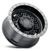 Black Rhino Abrams 18x9.5 6x5.5 Gun Black Machined Dark Tint Wheel 18" -18mm