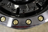 Black Rhino Abrams 18x9.5 6x5.5 Gun Black Machined Dark Tint Wheel 18" -18mm