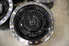 Black Rhino Abrams 18x9.5 6x5.5 Gun Black Machined Dark Tint Wheel 18" -18mm