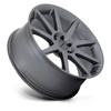 Set 4 Status Mammoth 24x10 6x5.5 Matte Anthracite Wheels 24" 30mm Rims