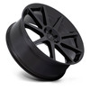 Set 4 Status Mammoth 24x10 5x112 Gloss Black Wheels 24" 20mm Rims