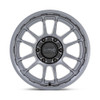KMC KM727 Wrath 17x8.5 6x5.5 Matte Anthracite Wheel 17" -10mm Rim