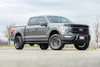 Set 4 KMC KM727 Wrath 17x8.5 6x5.5 Matte Anthracite Wheels 17" -10mm Rims