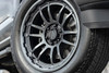 Set 4 KMC KM727 Wrath 17x8.5 6x5.5 Matte Anthracite Wheels 17" -10mm Rims
